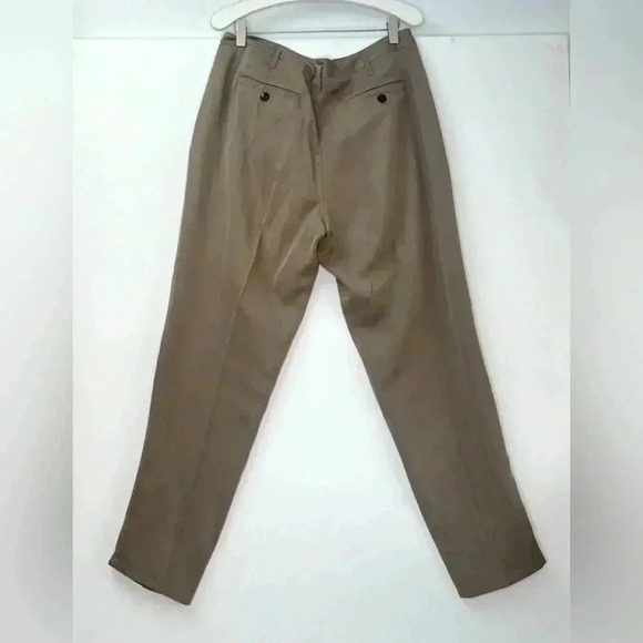 Sundance Women’s High Rise Tencel Trousers Pants Sz 8 - Picture 2 of 11